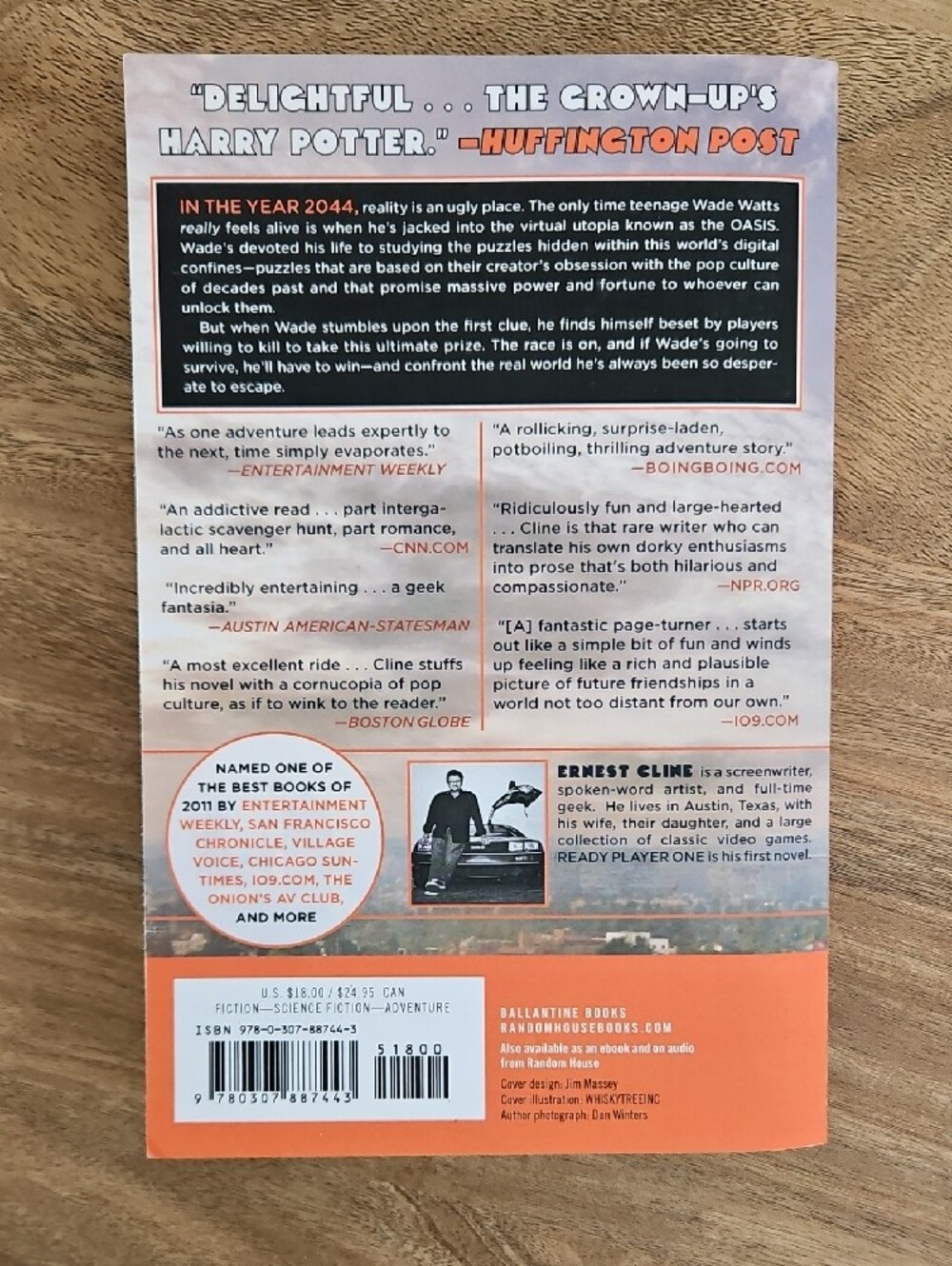 BOOK | Ready Player One Paperback - Picture 2 of 2